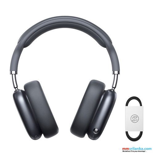 Baseus Bowie H2 Noise-Cancelling Wireless Headphone Grey